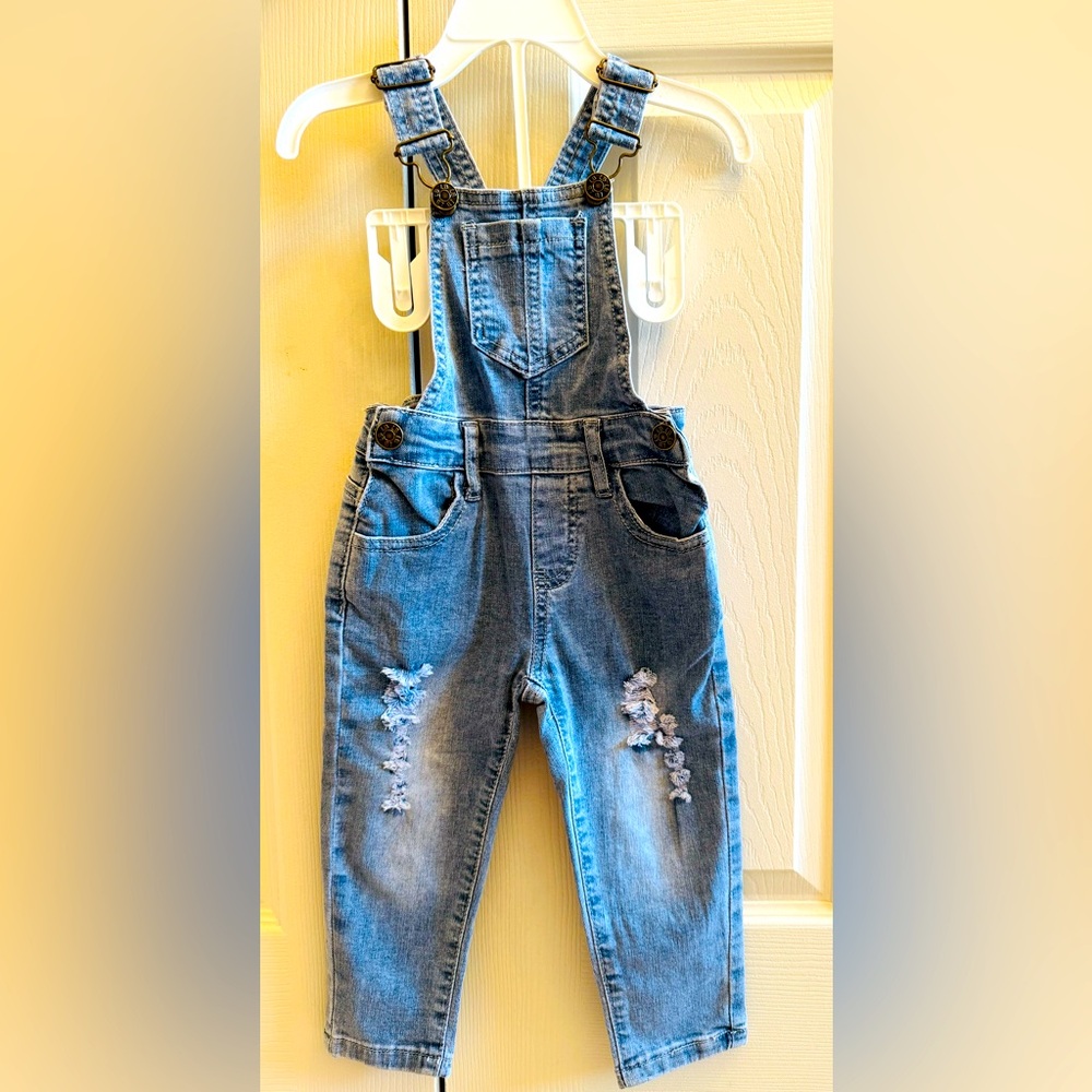 Brand new Little Bipsy overalls size 18-24m
